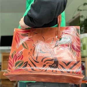 Vintage “Leather” Tote